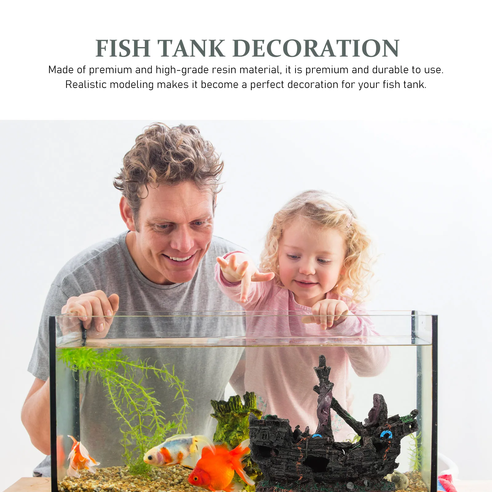 L Shipwreck Fish Tank Decorations Resin Craft Aquarium Adornments Resin Ship Underwater nament Large Bowl
L Shipwreck Fish Tank Decorations Resin Craft Aquarium Adornments Resin Ship Underwater nament Large Bowl