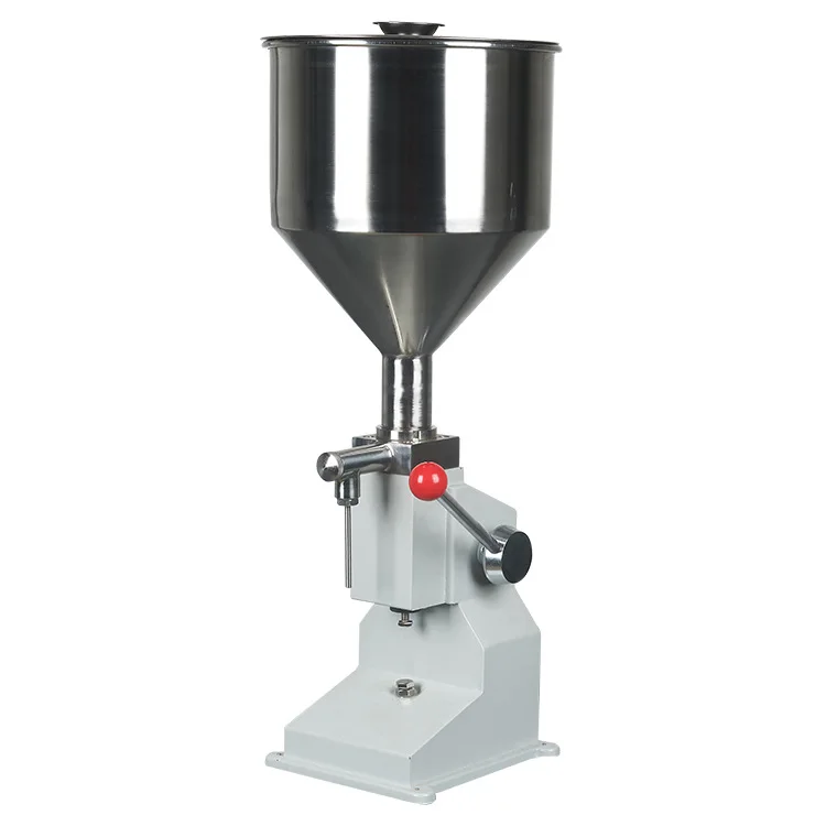 Small manual hand pressure filling machine, paste liquid beverage filling machine A03
Small manual hand pressure filling machine, paste liquid beverage filling machine A03