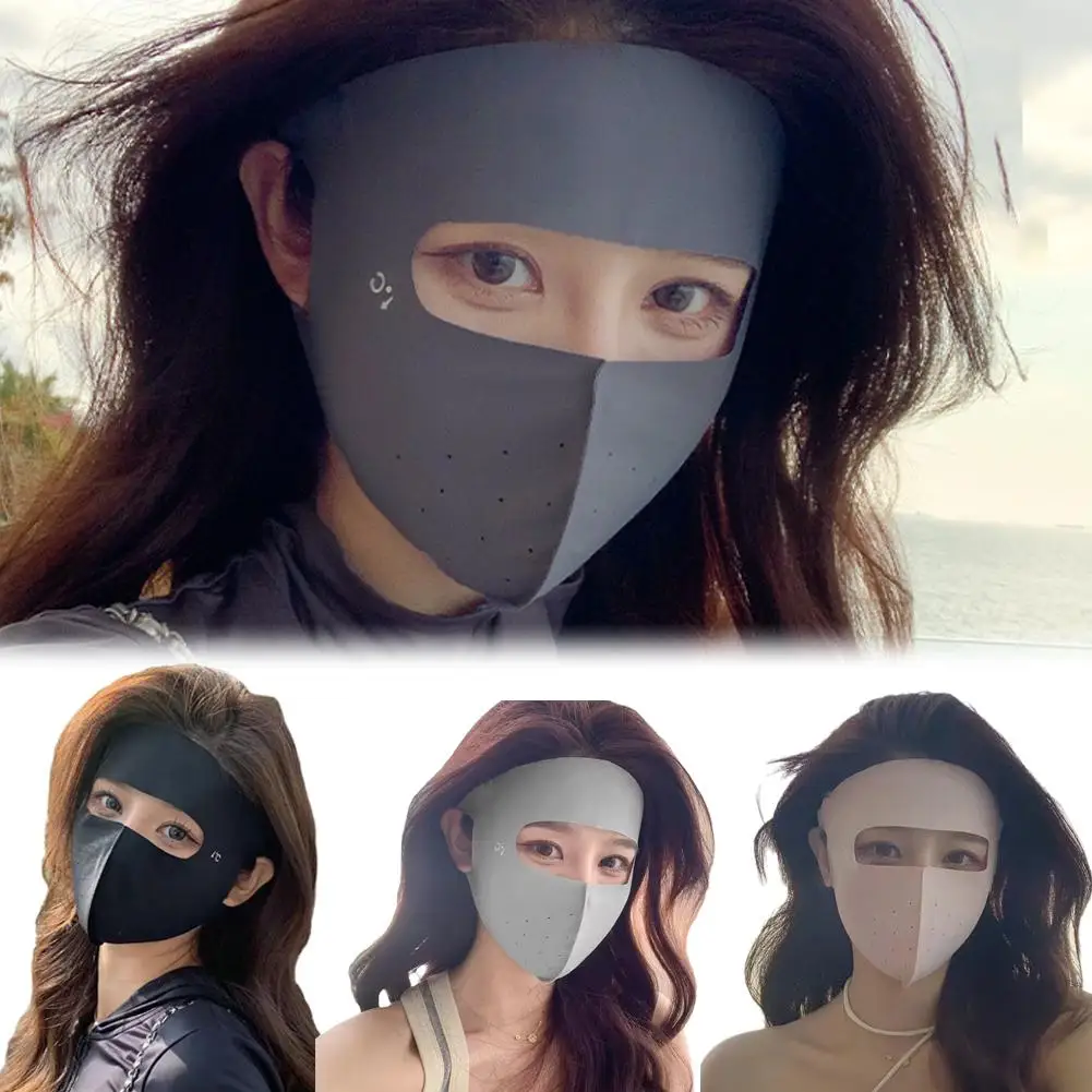Breathable Ice Silk Mask Anti-UV Full Face Sun Protection Mask Traceless Gini Anti-sun Face Mask Sports Outdoor Facial Ridi C9F6
Breathable Ice Silk Mask Anti-UV Full Face Sun Protection Mask Traceless Gini Anti-sun Face Mask Sports Outdoor Facial Ridi C9F6