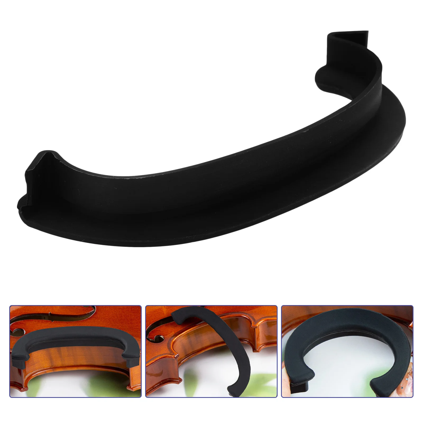 Violin Protection Cover C Clip Waist Side Plate Rubber Protector Accessory Replacement Part for Violin Components
Violin Protection Cover C Clip Waist Side Plate Rubber Protector Accessory Replacement Part for Violin Components