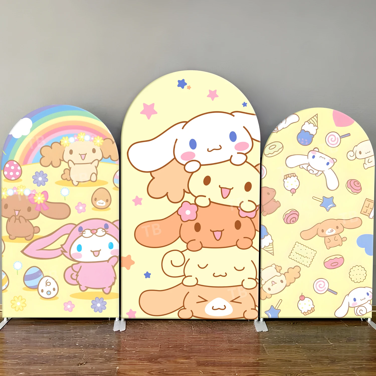 TB Sanrio Cinnamoroll Arch Backdrop Cover for Baby Shower Girls Birthday Party Decoration Photograph Background Wall Supplies
TB Sanrio Cinnamoroll Arch Backdrop Cover for Baby Shower Girls Birthday Party Decoration Photograph Background Wall Supplies