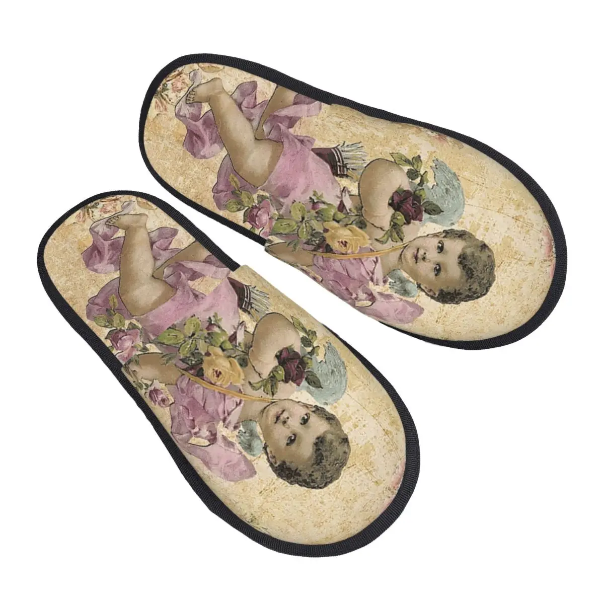 Victorian Angel Guest Slippers for Hotel Women Custom Print Vintage Angel House Slipper
Victorian Angel Guest Slippers for Hotel Women Custom Print Vintage Angel House Slipper