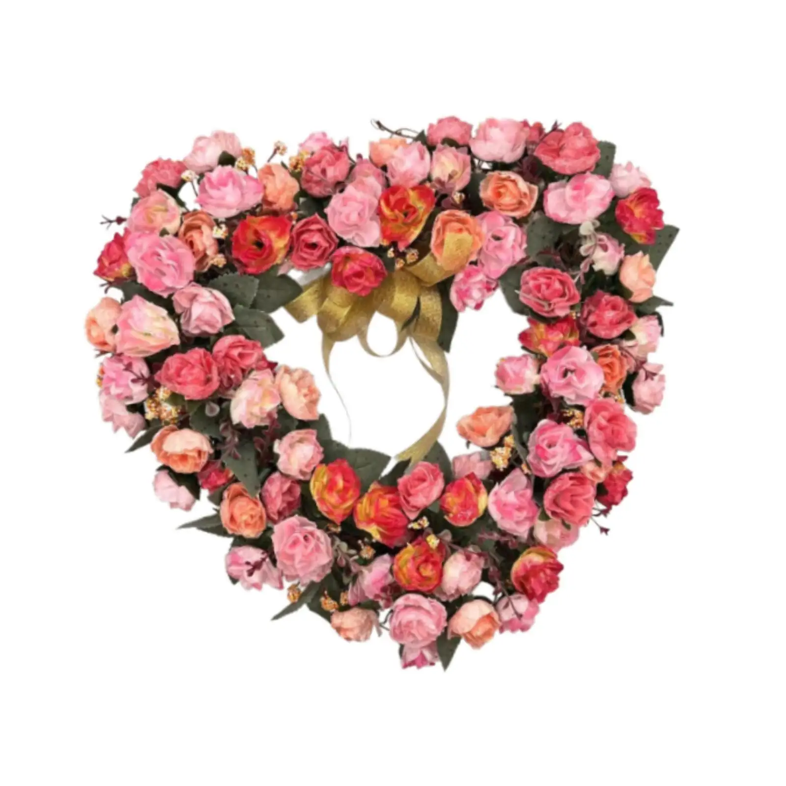 Artificial Wreath Front Door Large Heart Shaped Wreath for Party Celebration
Artificial Wreath Front Door Large Heart Shaped Wreath for Party Celebration