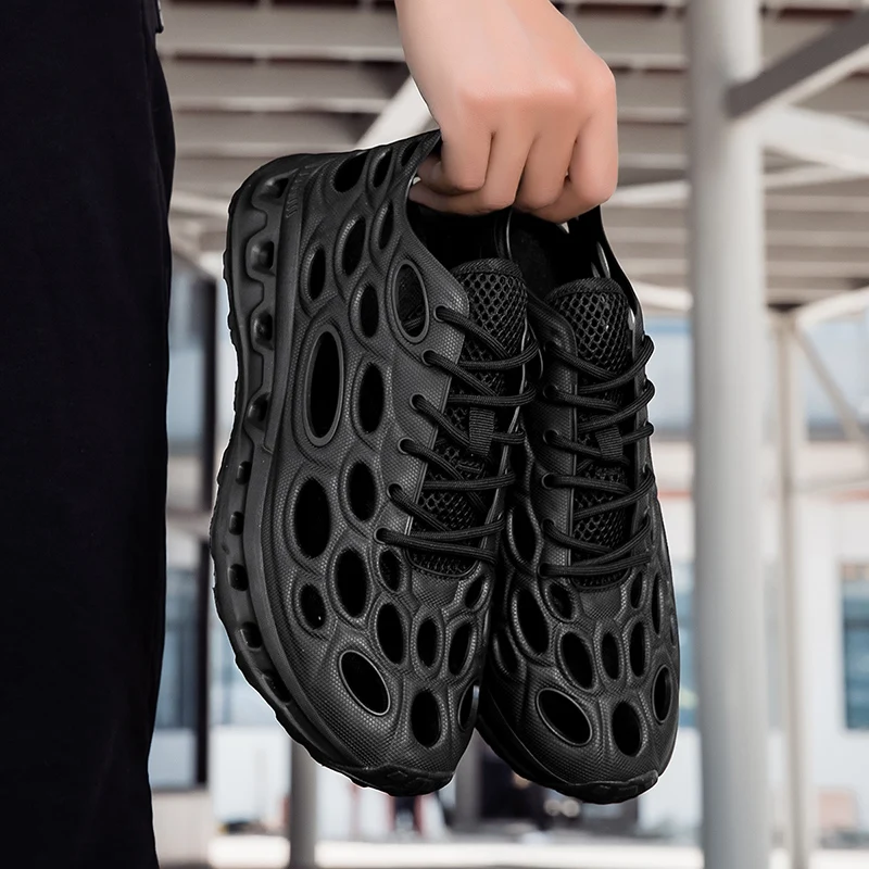 Summer Outdoor Men Beach Sandals Fashion Eva Mens Slippers Anti Slip Man Casual Shoes Comfortable Wear Resistant Garden Shoes
Summer Outdoor Men Beach Sandals Fashion Eva Mens Slippers Anti Slip Man Casual Shoes Comfortable Wear Resistant Garden Shoes