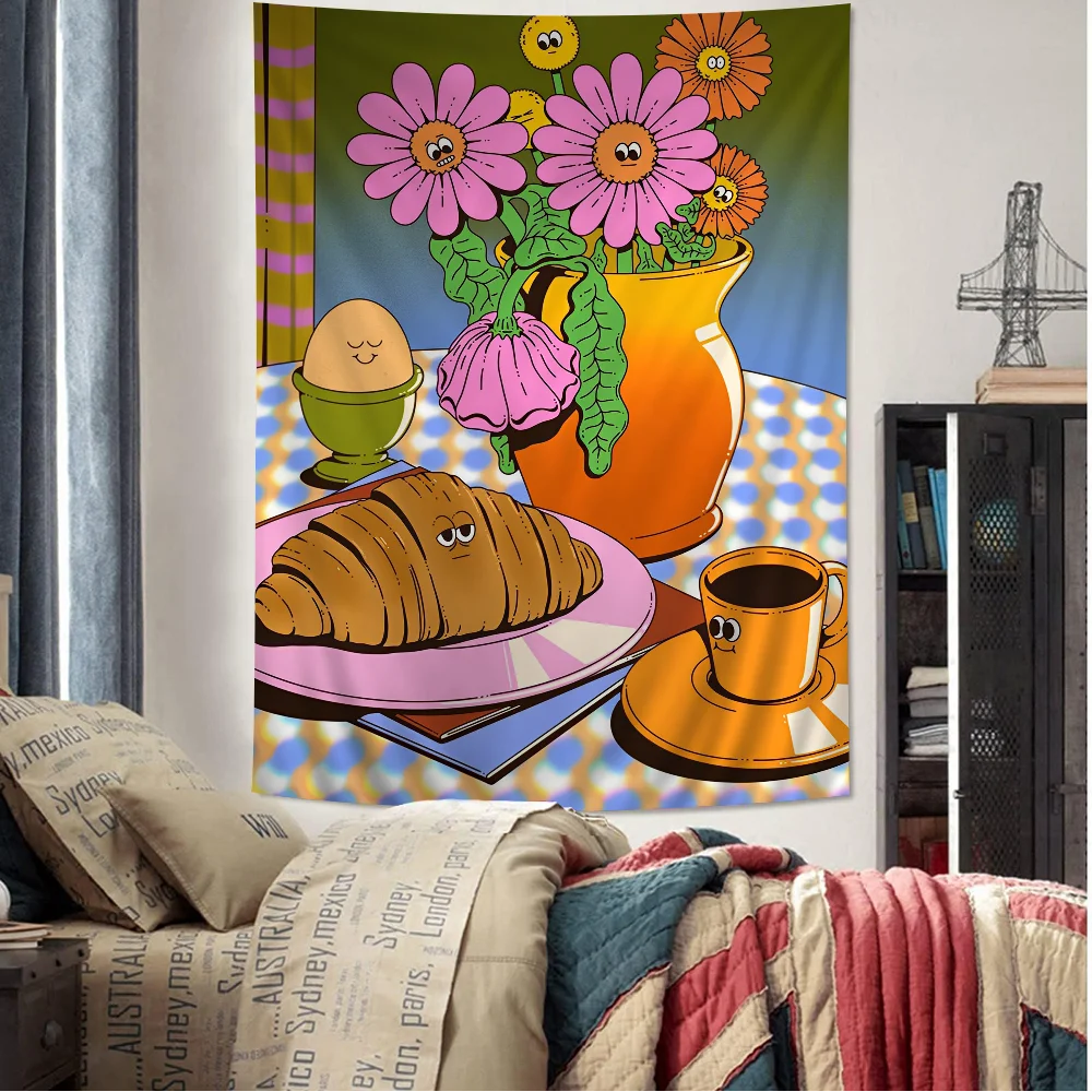 Food Has Life DIY Wall Tapestry Art Science Fiction Room Home Decor Wall Art Decor
Food Has Life DIY Wall Tapestry Art Science Fiction Room Home Decor Wall Art Decor