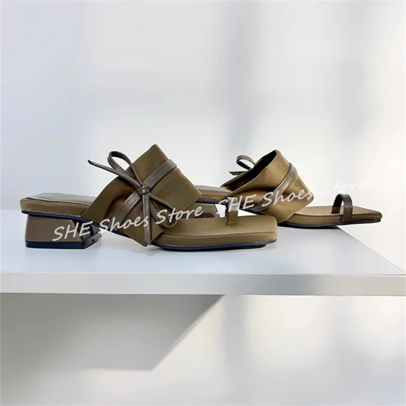 Butterfly Knot One-Strap Women Slingabck Pumps Square Toe Chunky Heel Flipflops Slippers Summer Beach Dress Ladies Shoes
Butterfly Knot One-Strap Women Slingabck Pumps Square Toe Chunky Heel Flipflops Slippers Summer Beach Dress Ladies Shoes