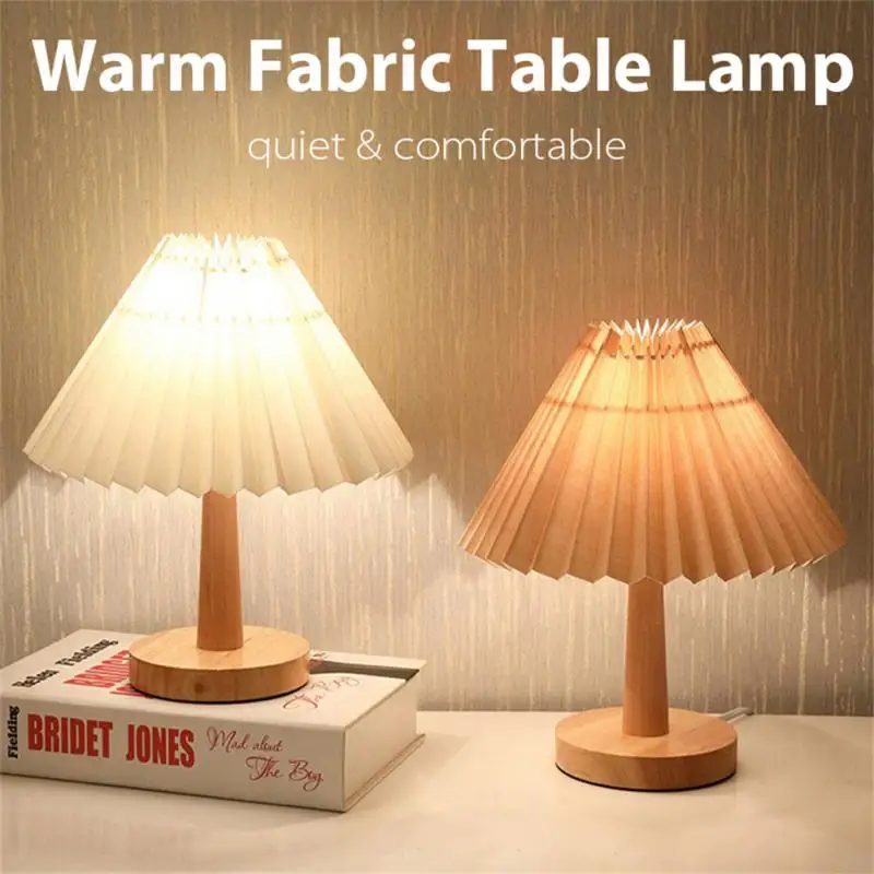Vintage Pleated Lamp 5 Styles Dimmable USB Remote Control Retro Wooden LED Table Lamp Night Light Desk Bedside Home Decor
Vintage Pleated Lamp 5 Styles Dimmable USB Remote Control Retro Wooden LED Table Lamp Night Light Desk Bedside Home Decor