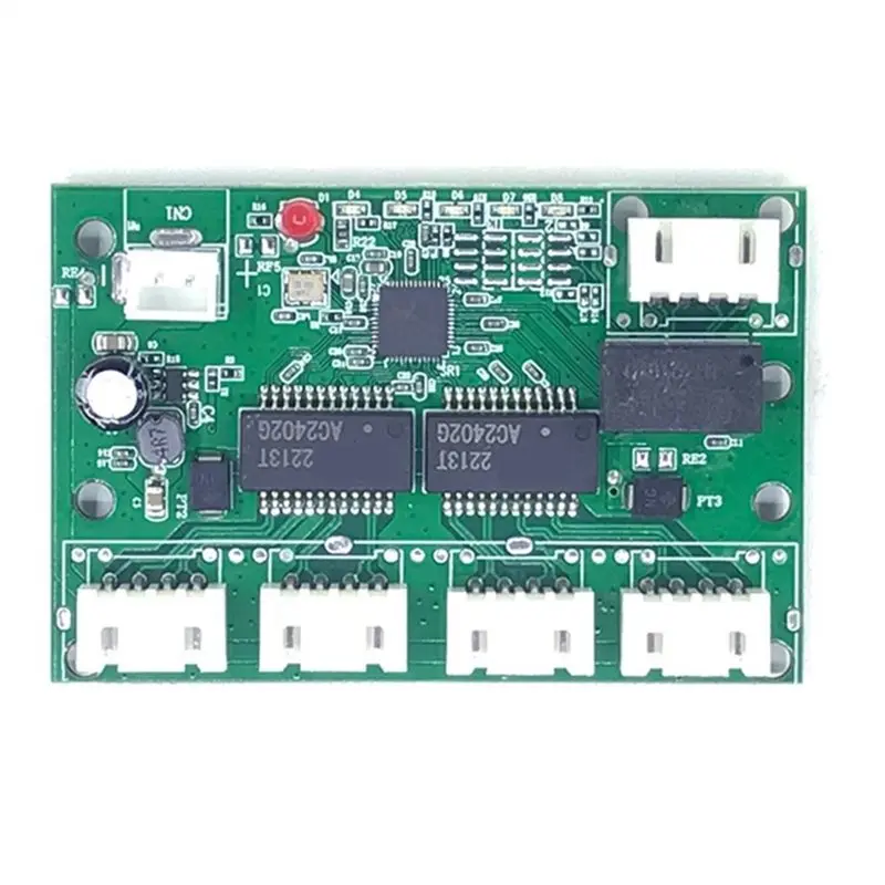 AT82-Fast Switch Mini 5 Port Ethernet TAP Switch 10 / 100Mbps Network Switch HUB Pcb Module Board For System Integration
AT82-Fast Switch Mini 5 Port Ethernet TAP Switch 10 / 100Mbps Network Switch HUB Pcb Module Board For System Integration