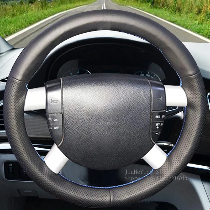 DIY Custom Artificial Leather Hand-stitched Steering Wheel Cover For Ford Mondeo Mk3 2002 Interior Decoration Accessories
DIY Custom Artificial Leather Hand-stitched Steering Wheel Cover For Ford Mondeo Mk3 2002 Interior Decoration Accessories
