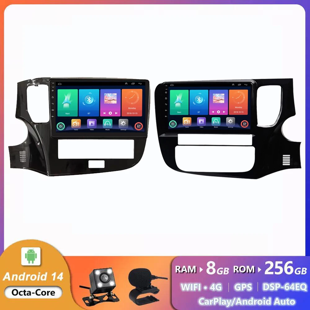 2Din Android 14 StereoFor Mitsubishi Outlander 3 GF0W GG0W 2012 - 2018 Car Radio Autoradio Navigation GPS FM BT WIFI+4G
2Din Android 14 StereoFor Mitsubishi Outlander 3 GF0W GG0W 2012 - 2018 Car Radio Autoradio Navigation GPS FM BT WIFI+4G