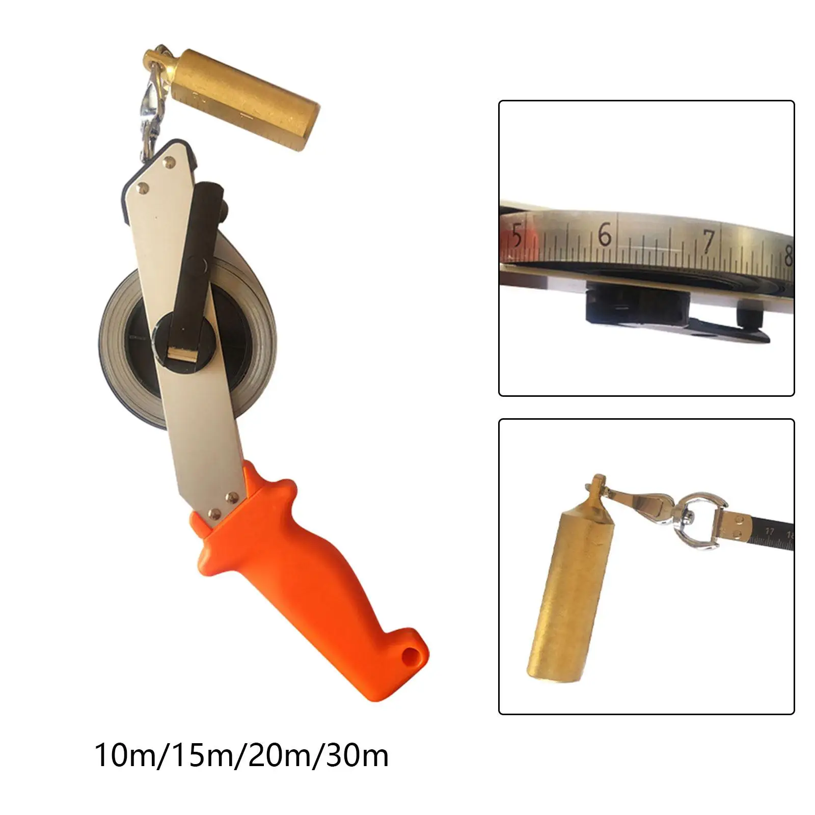 Premium Oil Tank Depth Gauge with Solid Steel Ruler And Brass Plumb Bob for Measurement
Premium Oil Tank Depth Gauge with Solid Steel Ruler And Brass Plumb Bob for Measurement