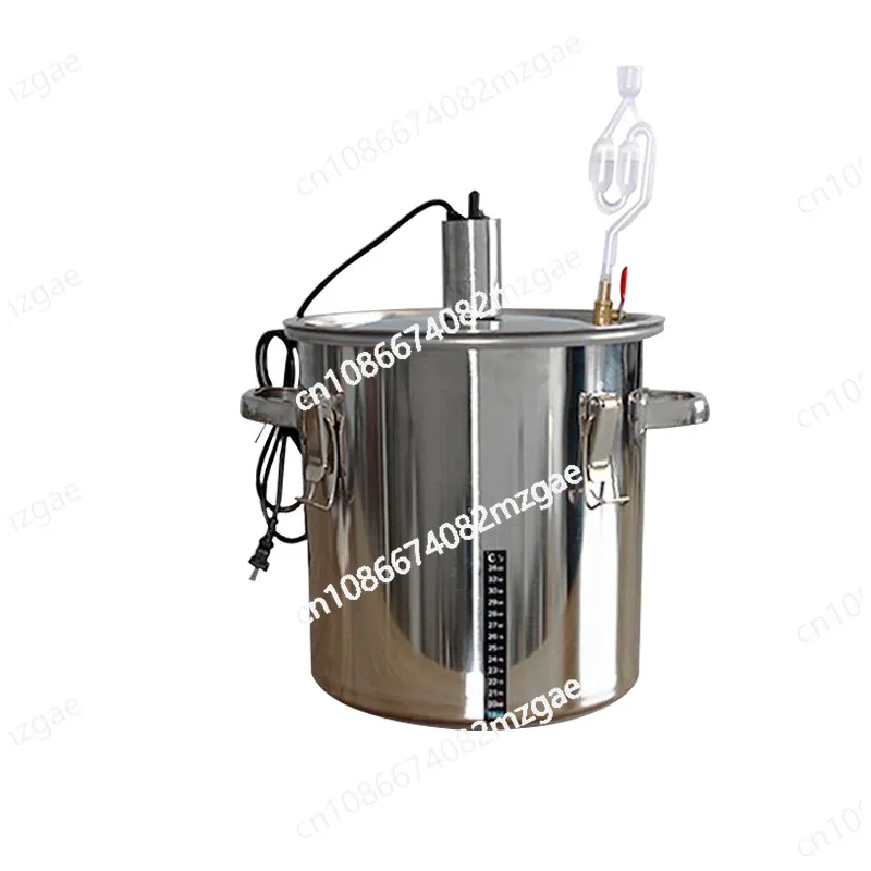 Fermentation barrel, constant temperature brewing fermentation barrel, stainless steel heated brewing steaming machine
Fermentation barrel, constant temperature brewing fermentation barrel, stainless steel heated brewing steaming machine