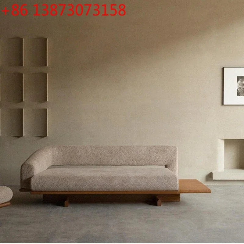 Original wabi sandy wind solid wood fabric black walnut Japanese living room sofa
Original wabi sandy wind solid wood fabric black walnut Japanese living room sofa