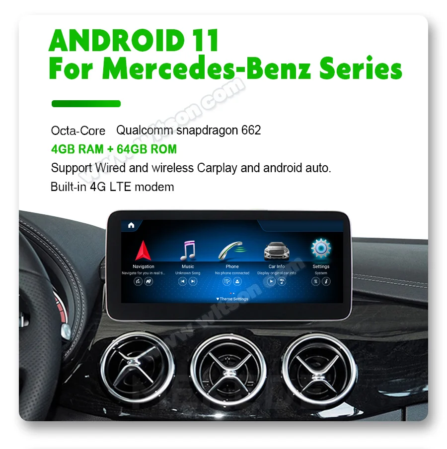 Car Android Radio 12.3" For MERCEDES-BENZ S-Class W221 2006-2013 NTG3.0/3.5 Left Hand Driver Media Player GPS Player Stereo
Car Android Radio 12.3" For MERCEDES-BENZ S-Class W221 2006-2013 NTG3.0/3.5 Left Hand Driver Media Player GPS Player Stereo