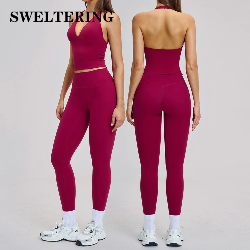2PCS Women's Tracksuits Yoga Set Workout Clothes Sportswear Sports Gym Leggings Outfits Fitness Vest Yoga Suit Athletic Wear
2PCS Women's Tracksuits Yoga Set Workout Clothes Sportswear Sports Gym Leggings Outfits Fitness Vest Yoga Suit Athletic Wear
