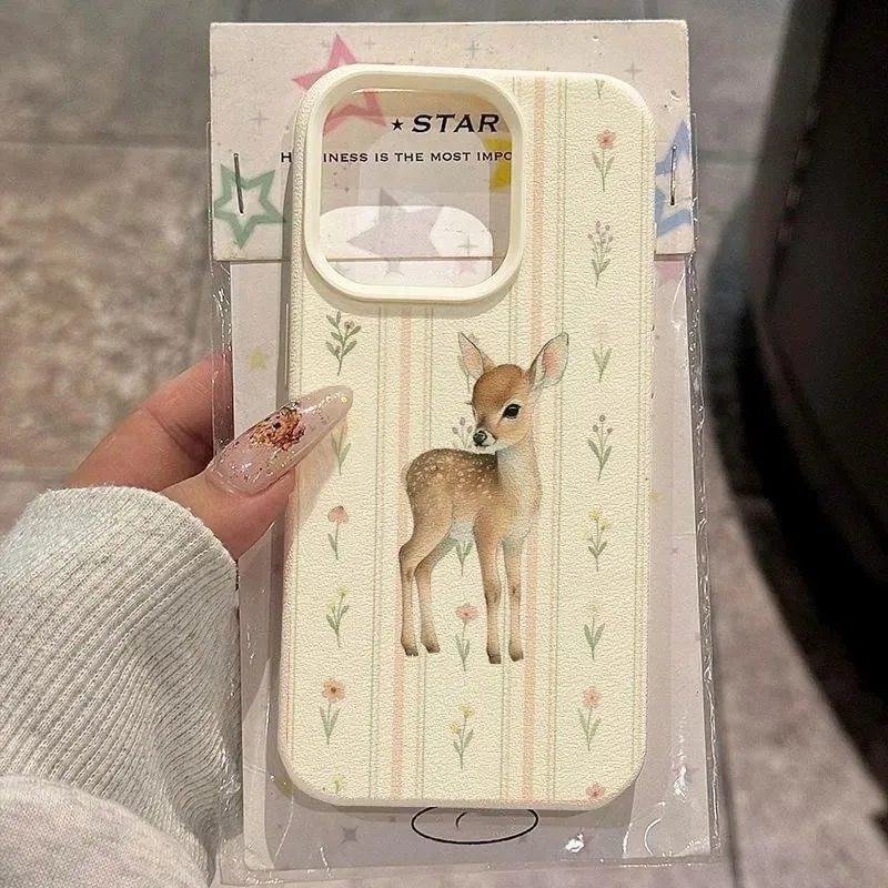 Elegant Little Deer Floral Stripe Pattern Phone Case For iPhone 17 Air Cases For iPhone 16 15 14 Pro Max 13 12 11 Plus Cover
Elegant Little Deer Floral Stripe Pattern Phone Case For iPhone 17 Air Cases For iPhone 16 15 14 Pro Max 13 12 11 Plus Cover