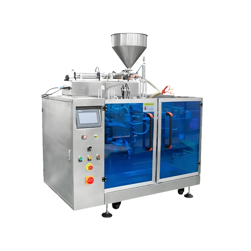 Liquid horizontal packaging machine, automatic high-speed prefabricated bag pulp packaging machine
Liquid horizontal packaging machine, automatic high-speed prefabricated bag pulp packaging machine