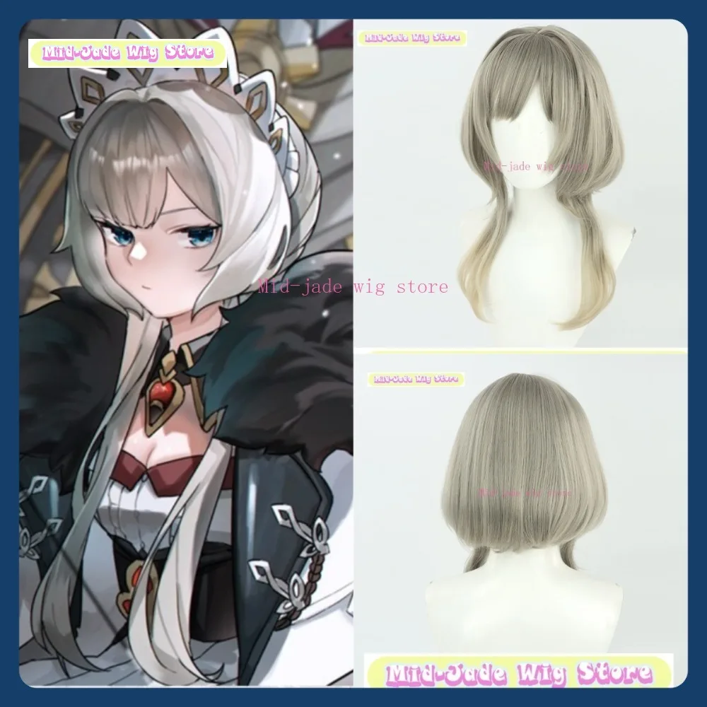 Mid-jade Wig Store Genshin Impact Sandrone Cosplay Wig Anime Game Role-playing Synthetic Hair Halloween Party Costumes Props
Mid-jade Wig Store Genshin Impact Sandrone Cosplay Wig Anime Game Role-playing Synthetic Hair Halloween Party Costumes Props