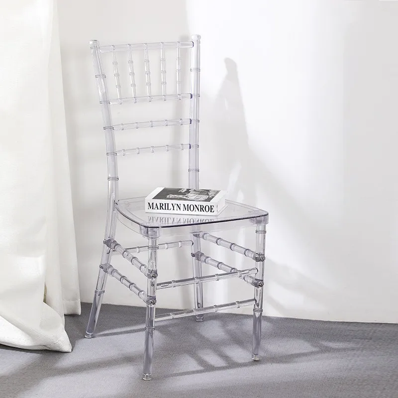 Outdoor Garden Wedding Simple Transparent Acrylic Hotel Ballroom Transparent Crystal Bamboo Chair
Outdoor Garden Wedding Simple Transparent Acrylic Hotel Ballroom Transparent Crystal Bamboo Chair