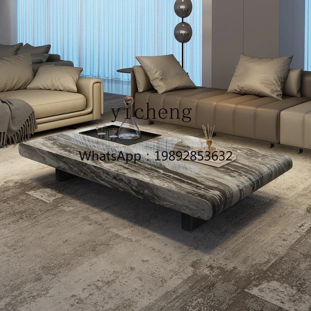 minimalist advanced sense modern simple living room household rectangular oval marble coffee table
minimalist advanced sense modern simple living room household rectangular oval marble coffee table