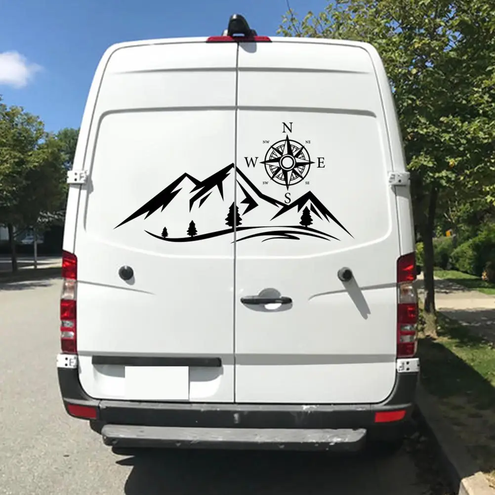 2Pcs Compass Decal Car Body Sticker Black Side Travel Vehicle Tags PVC Material Durable Auto Exterior Hood Decor
2Pcs Compass Decal Car Body Sticker Black Side Travel Vehicle Tags PVC Material Durable Auto Exterior Hood Decor