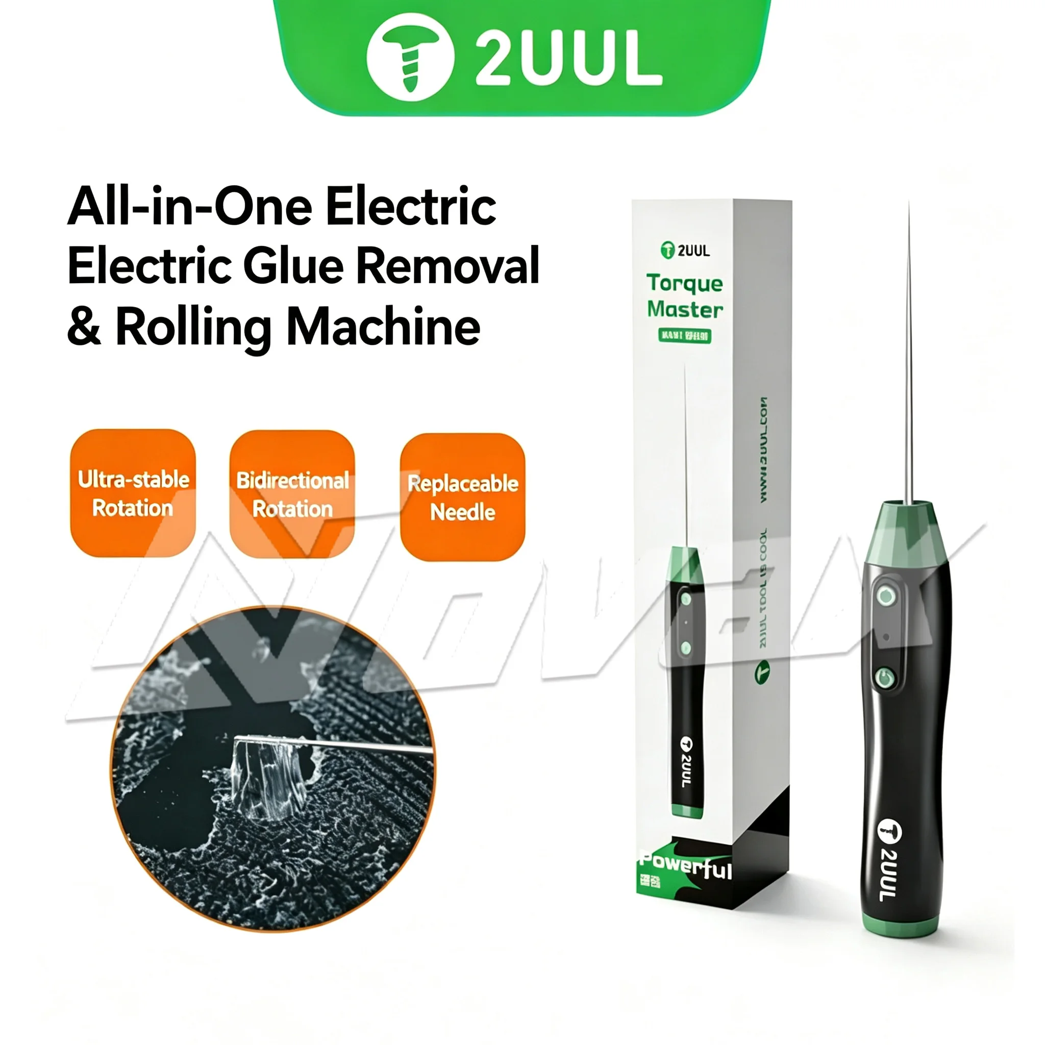 2UUL DA51 all-in-one electric glue rolling machine for mobile phone maintenance OCA screen glue remover
2UUL DA51 all-in-one electric glue rolling machine for mobile phone maintenance OCA screen glue remover