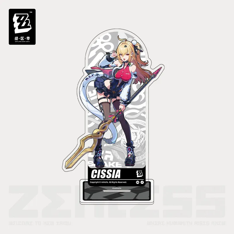 Cissia Acrylic Standing sign Original mIHOYO Game ZZZ Zenless Zone Zero Cissia Cosplay desktop decoration Anime birthday Gift
Cissia Acrylic Standing sign Original mIHOYO Game ZZZ Zenless Zone Zero Cissia Cosplay desktop decoration Anime birthday Gift