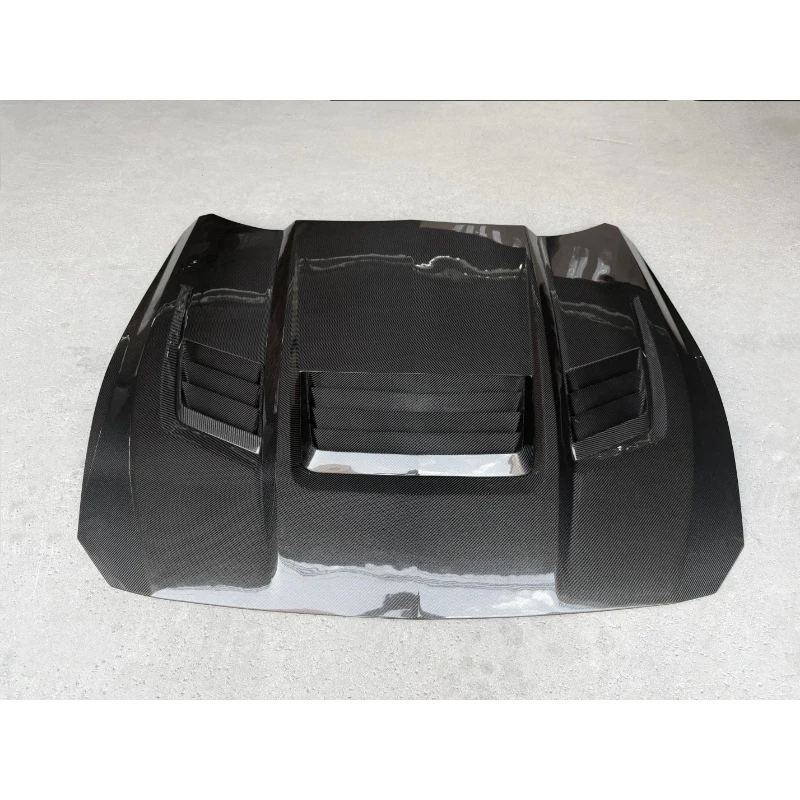 Shelby Styling Regular Real Carbon Fiber Engine Hood Lightweight Aerodynamic Bonnet Panel Direct Fit Exterior Replacement Parts
Shelby Styling Regular Real Carbon Fiber Engine Hood Lightweight Aerodynamic Bonnet Panel Direct Fit Exterior Replacement Parts