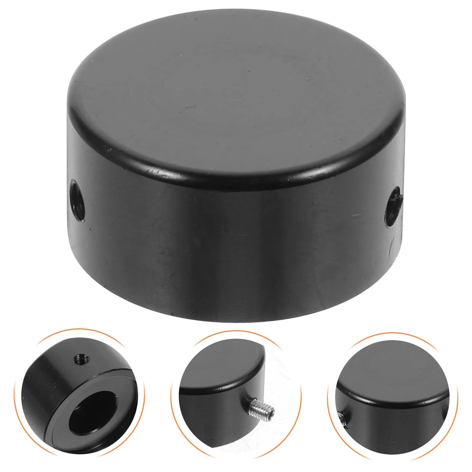 1Set Metal Guitar Effects Footswitch Topper Aluminum Pedal Cap Prevents Wear Extends Service Life Simple Installation Guitar