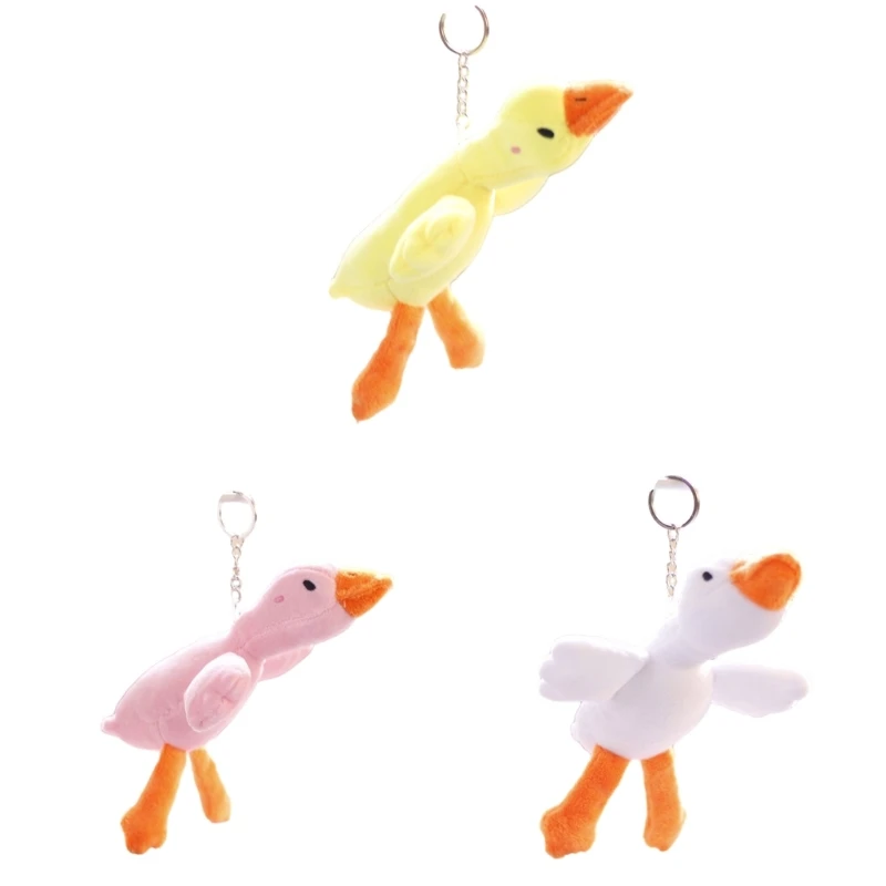 Duck Plush Keychain Soft and Comfortable Animal Pendant for Backpacks Perfect Gift for Christmas and Birthdays
Duck Plush Keychain Soft and Comfortable Animal Pendant for Backpacks Perfect Gift for Christmas and Birthdays