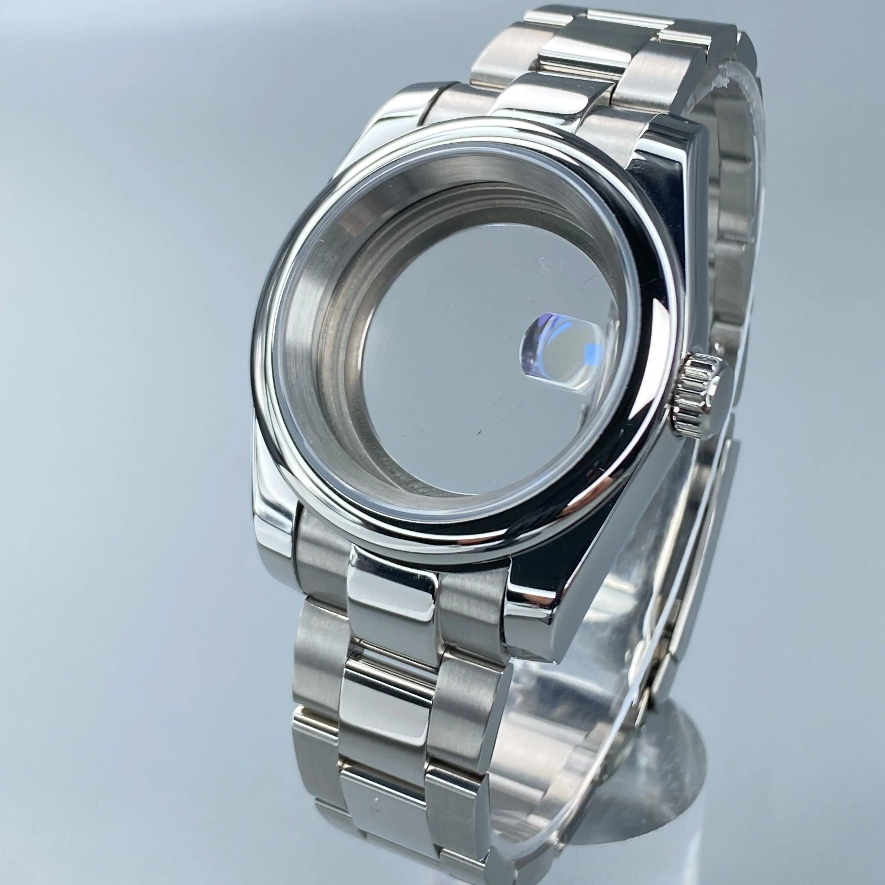 NH35/36 Watch Case 36/39mm with Sapphire Glass 28.5mm Dial JB Bracelet Accessories Kit Waterproof for Custom Watches
NH35/36 Watch Case 36/39mm with Sapphire Glass 28.5mm Dial JB Bracelet Accessories Kit Waterproof for Custom Watches