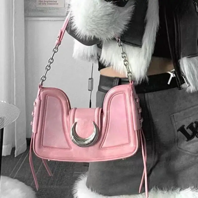 2023 New Pink Chain Underarm Shoulder Bag For Women With Advanced Sense, Small And Versatile Casual, Crossbody Small Bag Women
2023 New Pink Chain Underarm Shoulder Bag For Women With Advanced Sense, Small And Versatile Casual, Crossbody Small Bag Women