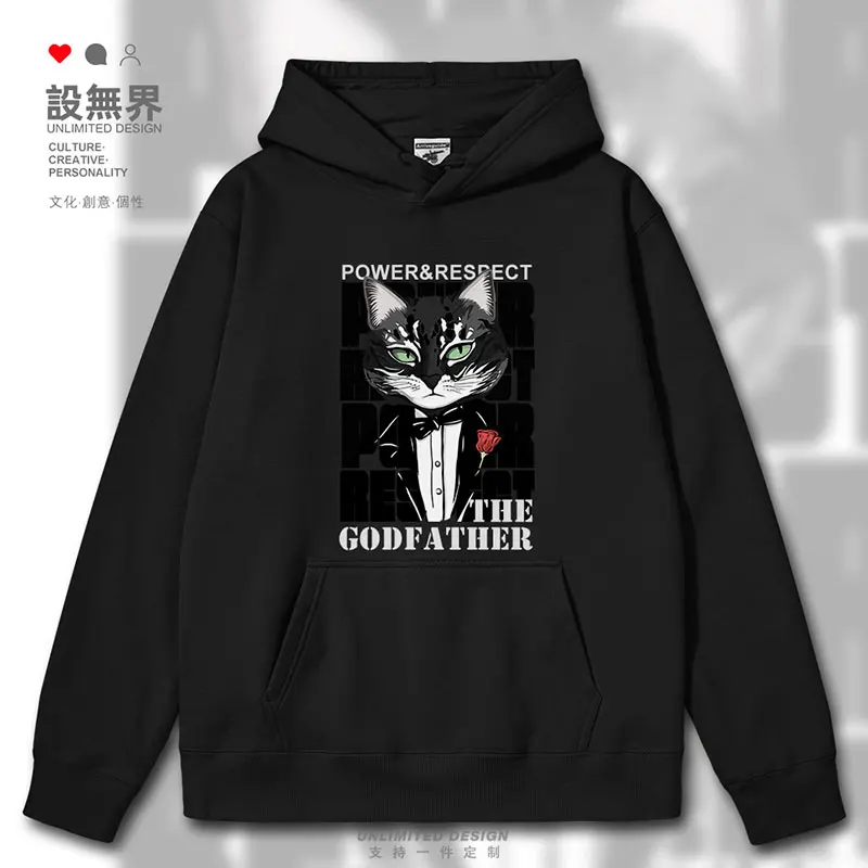Original Black Western Cat Avatar Godfather Classic Cool mens hoodies fashion crewneck sweatshirt white clothes autumn winter
Original Black Western Cat Avatar Godfather Classic Cool mens hoodies fashion crewneck sweatshirt white clothes autumn winter