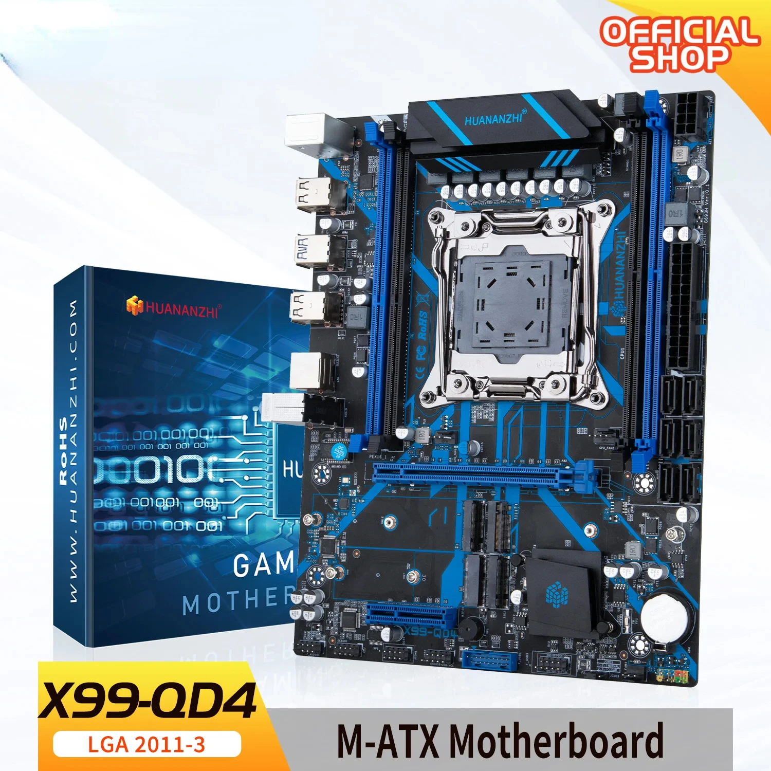 X99 QD4 LGA 2011-3 Материнская плата XEON X99 E5 2640 2666 2670 2696 V3 V4 с поддержкой памяти DDR4 RECC NON-ECC NVME SATA
X99 QD4 LGA 2011-3 Материнская плата XEON X99 E5 2640 2666 2670 2696 V3 V4 с поддержкой памяти DDR4 RECC NON-ECC NVME SATA