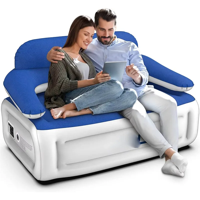 Диван-кровать, спальный диван размера Queen, надувной воздушный складной надувной воздушный диван для взрослых пар
Диван-кровать, спальный диван размера Queen, надувной воздушный складной надувной воздушный диван для взрослых пар