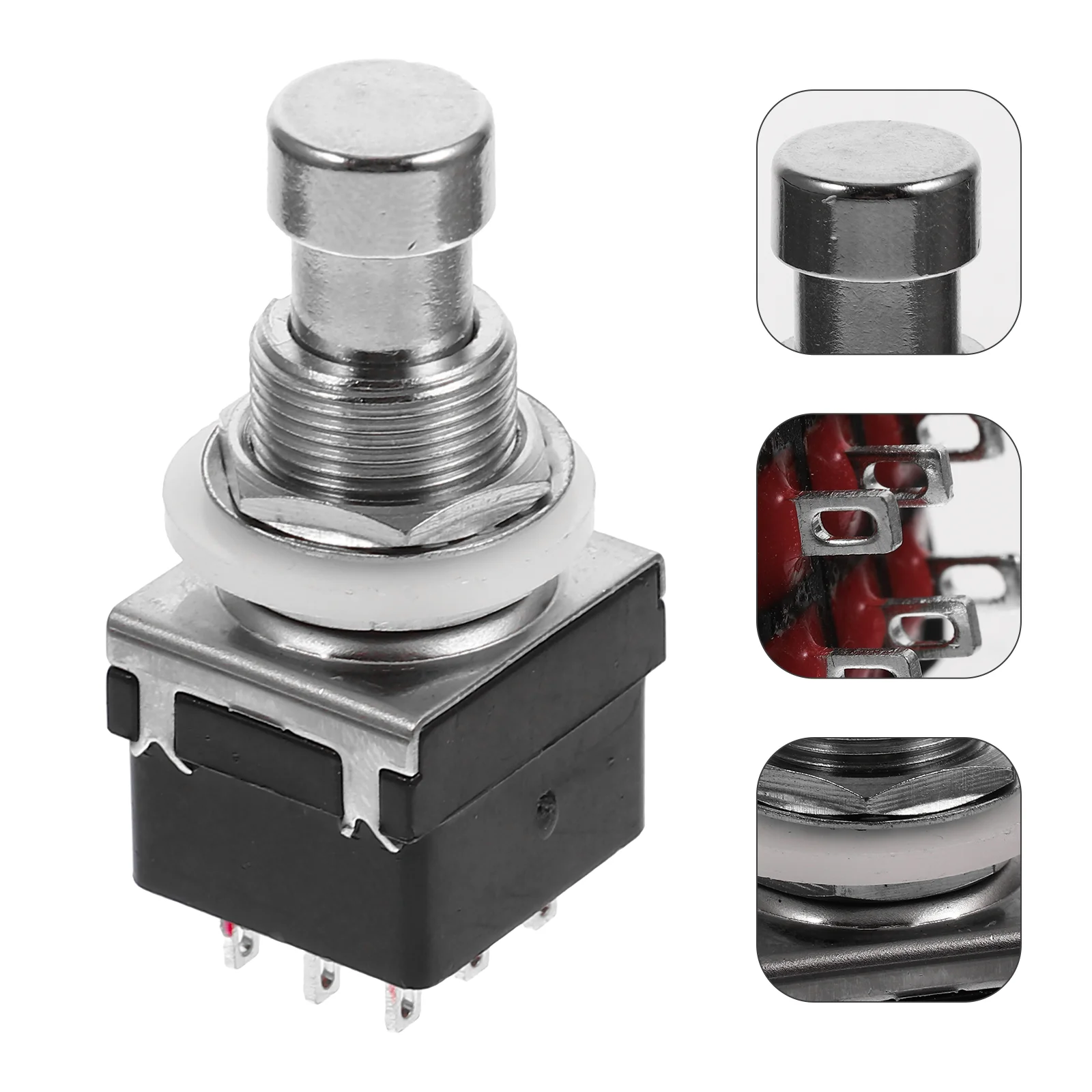 Nine Foot Switch Guitar Effects Button for Effector Tools Pedal Footswitch Musical Buttons
Nine Foot Switch Guitar Effects Button for Effector Tools Pedal Footswitch Musical Buttons