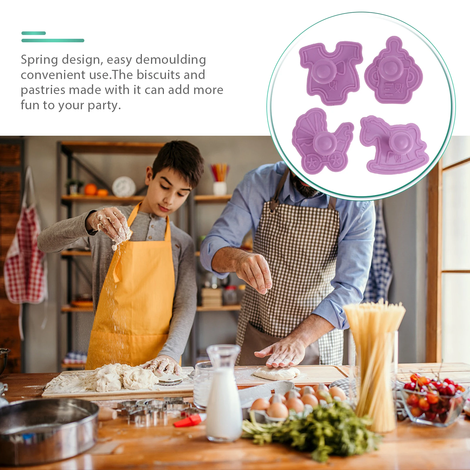 3D Cartoon Biscuit Molds Cookie Cutters Premium Plastic Baking Tools Party Shower Dessert Molds Baking Accessory
3D Cartoon Biscuit Molds Cookie Cutters Premium Plastic Baking Tools Party Shower Dessert Molds Baking Accessory