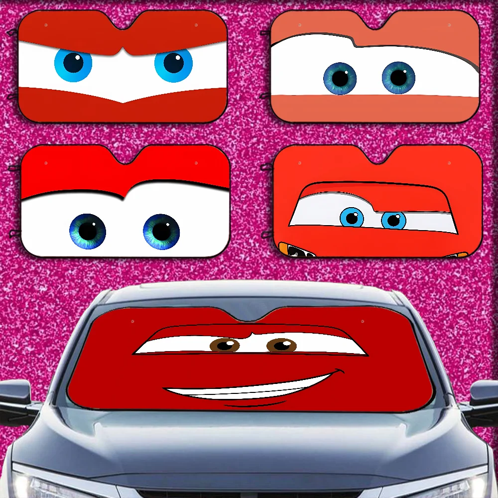 Cartoon Eye M-McQueen Car SunSha For Front Windshield Sun Visor Heat Insulation Privacy Personality Board 
Cartoon Eye M-McQueen Car SunSha For Front Windshield Sun Visor Heat Insulation Privacy Personality Board