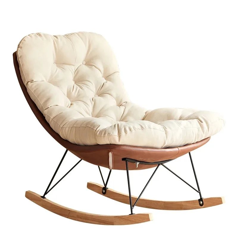 Rocking chair, household, light luxury lazy leisure chair, living room balcony rocking chair, adult single sofa recliner
Rocking chair, household, light luxury lazy leisure chair, living room balcony rocking chair, adult single sofa recliner