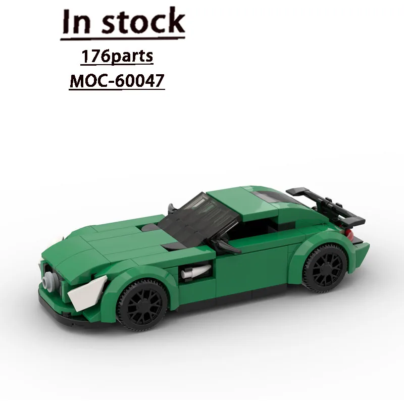 MOC-60047 New Classic Mini Sports Supercar Racing Building Block Model 176 Parts MOC Creative Boys Children's Birthday Toy Gift
MOC-60047 New Classic Mini Sports Supercar Racing Building Block Model 176 Parts MOC Creative Boys Children's Birthday Toy Gift