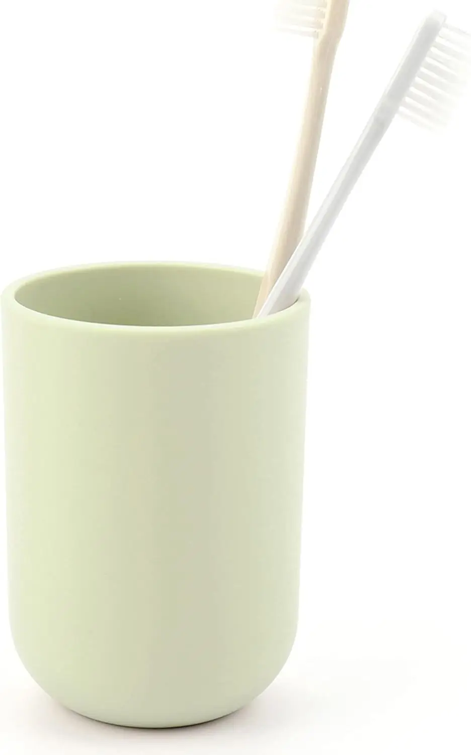 Plastic Toothbrush Holder Cup 350ml with Frosted Finish for Bathroom Countertop
Plastic Toothbrush Holder Cup 350ml with Frosted Finish for Bathroom Countertop