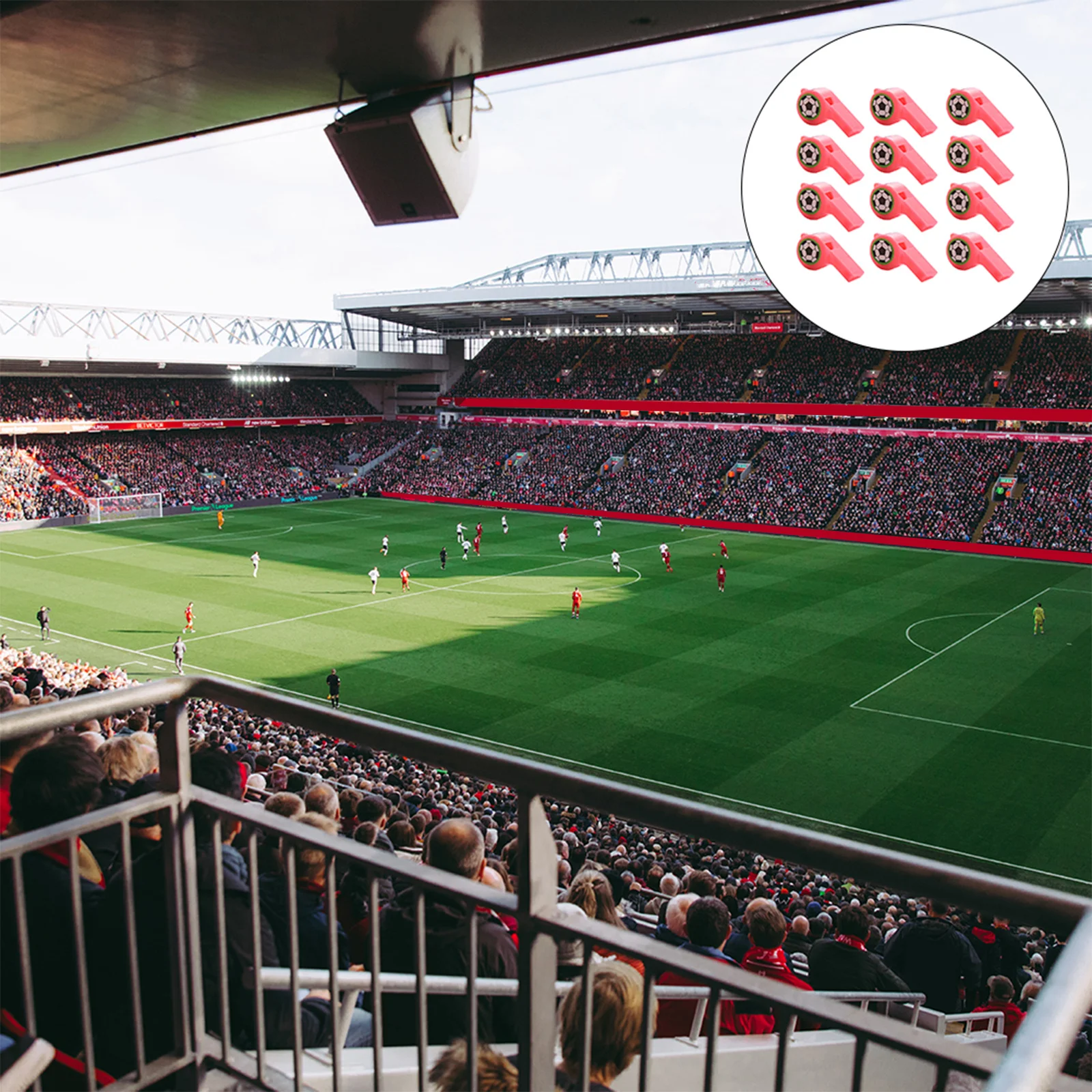 48Pcs Premium Plastic Soccer Cheering Whistles Durable High Frequency Outdoor Sports Accessories Sports Whistles
48Pcs Premium Plastic Soccer Cheering Whistles Durable High Frequency Outdoor Sports Accessories Sports Whistles