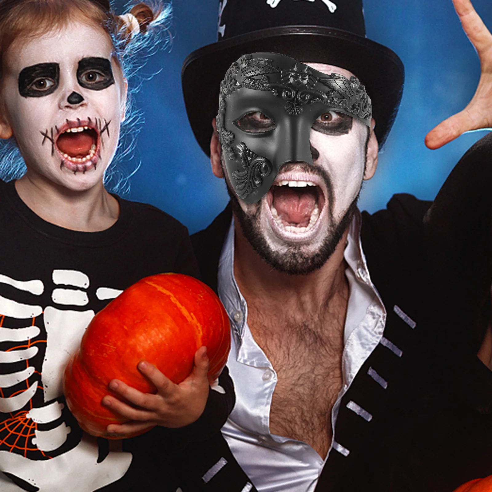 Masquerade For Masquerade For Men Men Lightweight Vintage Style Halloween Party Cosplay Mask Cosplay Ball Mask
Masquerade For Masquerade For Men Men Lightweight Vintage Style Halloween Party Cosplay Mask Cosplay Ball Mask