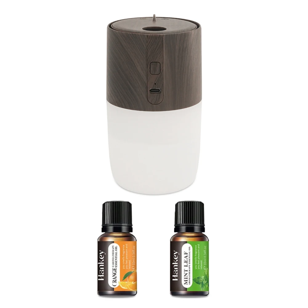 New 300ml household car aromatherapy machine ultrasonic air purifier wood grain humidifier with 7 color light and 2 essential oi
New 300ml household car aromatherapy machine ultrasonic air purifier wood grain humidifier with 7 color light and 2 essential oi