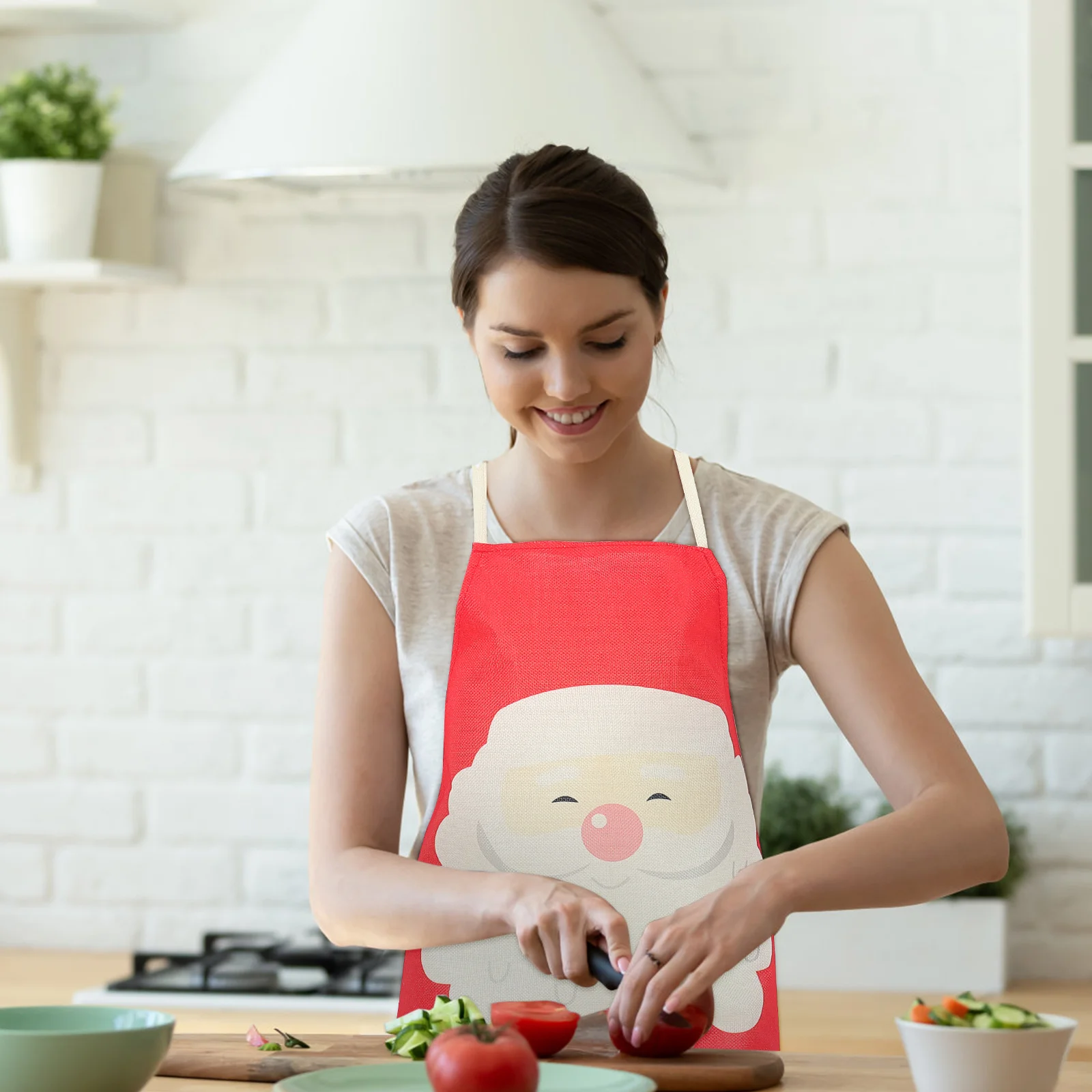 1 Christmas Santa Claus Apron Creative Xmas Kitchen Apron Cloth for Baking Cooking Barbecue Holiday Fun
1 Christmas Santa Claus Apron Creative Xmas Kitchen Apron Cloth for Baking Cooking Barbecue Holiday Fun