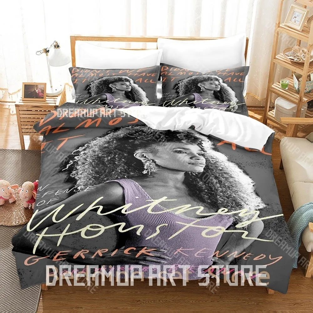 Комплект постельного белья Whitney Houston с 3D принтом, одинарный, полный, королевский размер, комплект постельного белья для взрослых, пододеяльник для спальни, комплект простыней в стиле аниме
Комплект постельного белья Whitney Houston с 3D принтом, одинарный, полный, королевский размер, комплект постельного белья для взрослых, пододеяльник для спальни, комплект простыней в стиле аниме