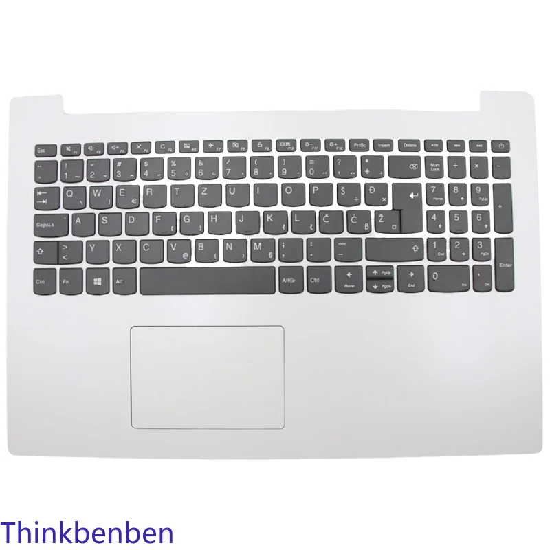 SI Slovenian Keyboard White Upper Case Palmrest Shell Cover For Lenovo ideapad 330 15 ARR ICN Laptop 5CB0R26516
SI Slovenian Keyboard White Upper Case Palmrest Shell Cover For Lenovo ideapad 330 15 ARR ICN Laptop 5CB0R26516