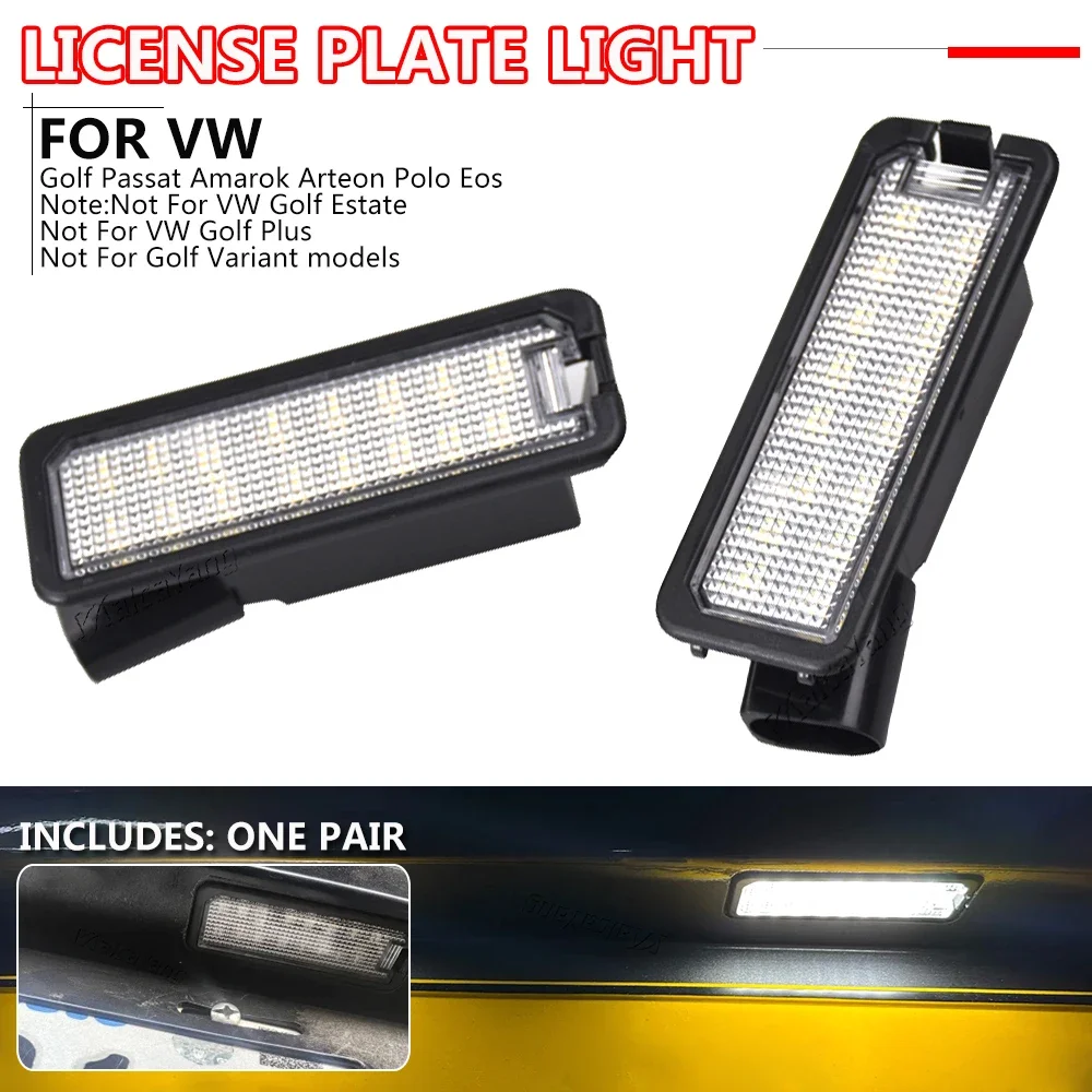 Car Styling LED Number License Plate Lights Canbus For VW Passat B6 CC Eos Scirocco Beetle Golf 4 5 6 7 MK4 MK5 MK6 MK7
Car Styling LED Number License Plate Lights Canbus For VW Passat B6 CC Eos Scirocco Beetle Golf 4 5 6 7 MK4 MK5 MK6 MK7