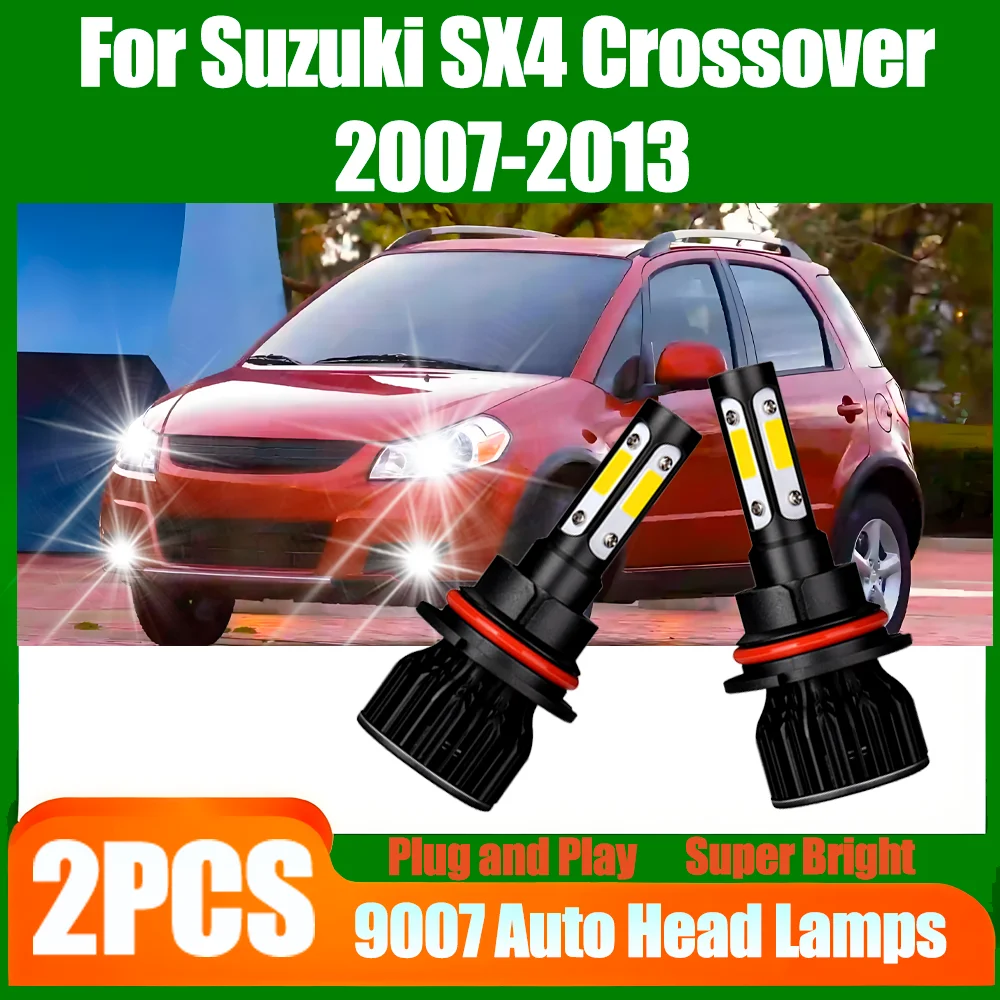 2X 20000LM Auto Head Lamps 12V LED Headlight 6000K White Car Lights For Suzuki SX4 Crossover 2007 2008 2009 2010 2011 2012 2013
2X 20000LM Auto Head Lamps 12V LED Headlight 6000K White Car Lights For Suzuki SX4 Crossover 2007 2008 2009 2010 2011 2012 2013