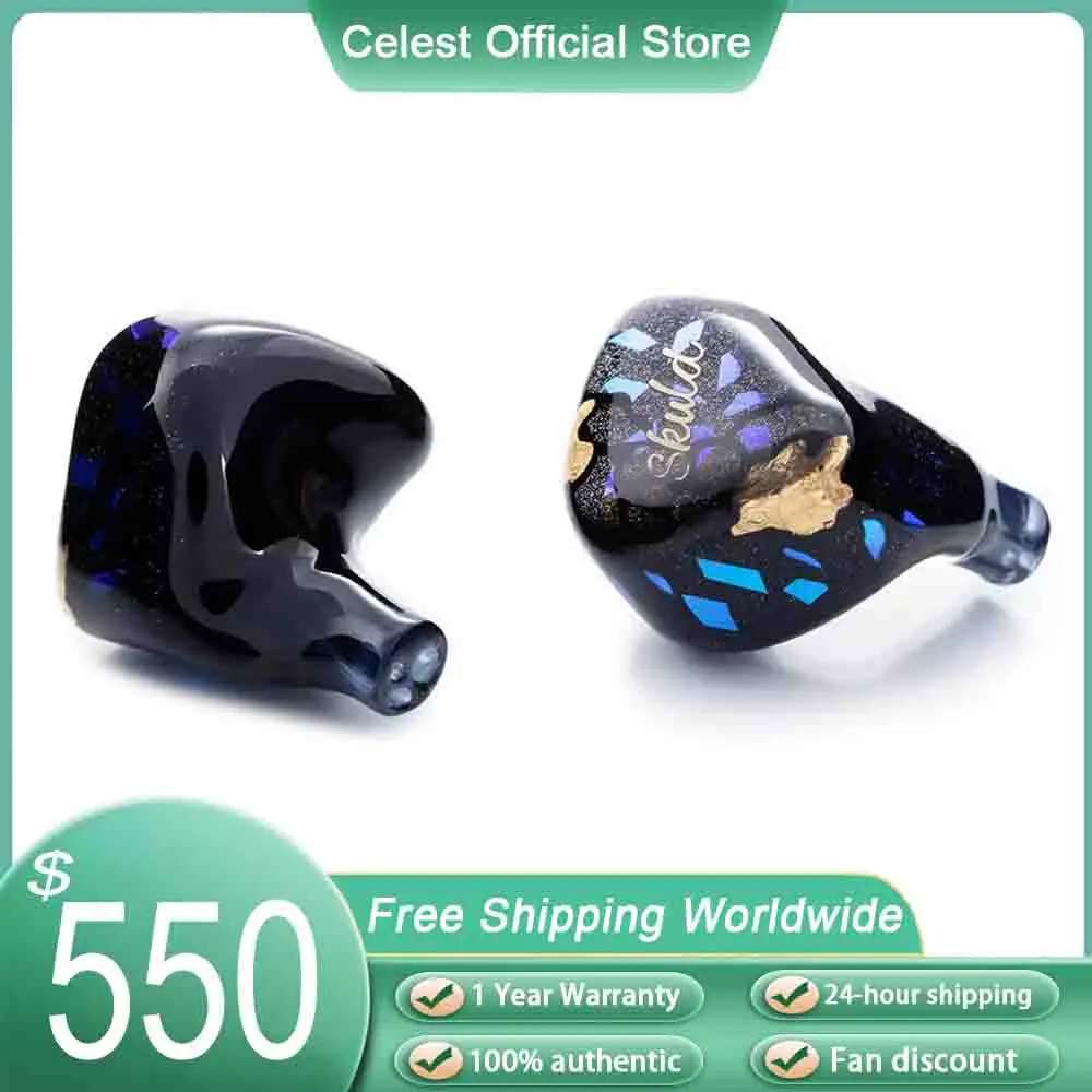 Kinera Skuld Earphone 5BA Monitor Driver In Ear Earphone IEMs With Detachable Cable 4.4mm Plug Balanced For Hfi Music Headsets
Kinera Skuld Earphone 5BA Monitor Driver In Ear Earphone IEMs With Detachable Cable 4.4mm Plug Balanced For Hfi Music Headsets